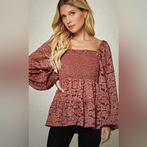 Andrew by Unit Girl Crush Top Sz Small